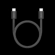 CANYON cable OnWire 60MG C-C 60W Magnet Braided 1m Black