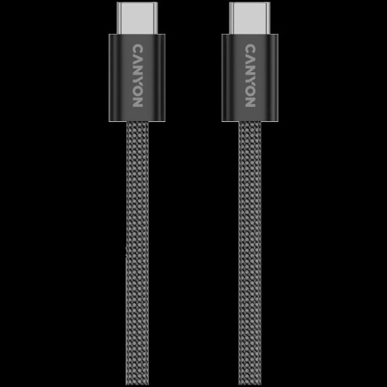 CANYON cable OnWire 60MG C-C 60W Magnet Braided 1m Black