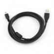 Gembird Cable Mini USB 2.0 CANON (with ferrite) 1.8m bla