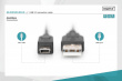 Digitus Connection cable USB A / miniUSB B M/M 1 m black