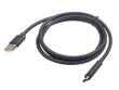 Gembird Cable USB AM-CM 1.8m black