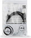 Gembird USB cable -> Micro USB double-sided 1.8m