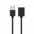TB Extension cord USB AM-AF 1.8 m black