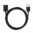 TB Extension cord USB AM-AF 1.8 m black