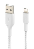 Belkin Cable Braided USB-Lightning 1m White