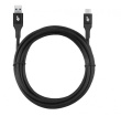 TB Cable USB 3.0-USB C 2m PREMIUM 3A black TPE