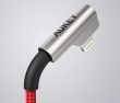 AUKEY AUKEY CB-AL01 Red OEM U SB - Lightning Nylon Ca