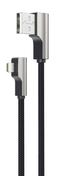 AUKEY AUKEY CB-AL04 Black OEM Nylon USB - Lightning C