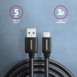 AXAGON AXAGON BUCM3-AM15AB kabel USB-C to USB-A 1,