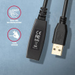 AXAGON AXAGON ADR-210 USB 2.0 A-M -> A-F act 10m cabl