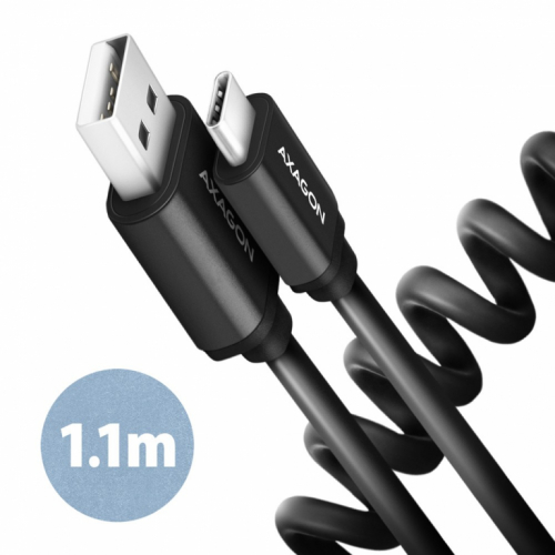 AXAGON BUCM-AM20TB cable Twist er USB-C USB-A, 1.1