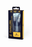 Gembird Premium USB-C Type 4 40 Gbps 240W 1.5M PD