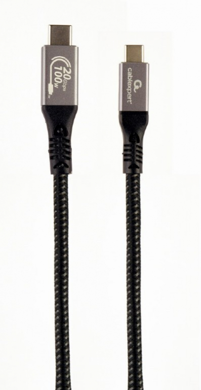 Gembird Premium USB-C 3.2 gen 2 20 Gbps 100W 1.5m PD