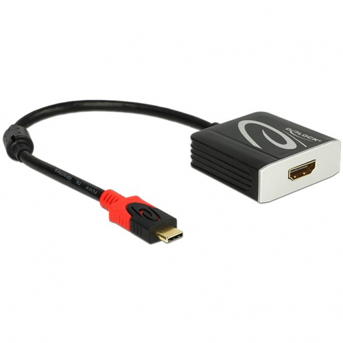 DeLock USB-C > HDMI (ST-BU) Adapter 4K 60Hz Schwarz 200852