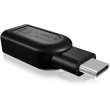 Adapter ICY BOX USB-A > USB-C Black