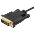 Equip Adapter USB-C -> DVI-D (24+1) 1920x1200/60Hz 1.80m sw Polybeutel