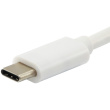 Equip Kabel USB-C 3.2 -> C Plat. St/St 2.00m 3A 4K/60Hz ws Polybeutel