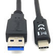 Equip Kabel USB-A 3.2 -> C St/St 2.00m 3A/20V sw