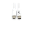 Equip Kabel USB-C 3.2 -> C St/St 1.00m 3A/20V ws