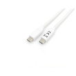 Equip Kabel USB-C 3.2 -> C St/St 2.00m 3A/20V ws