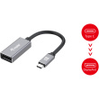 Equip Adapter USB-C -> DisplayPort 1.4 8K60Hz 0.15m gr