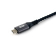Equip Kabel USB-C 2.0 -> C wink. St/St 1.00m 5A 480Mbps sw