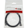 Equip Kabel USB-C 2.0 -> C wink. St/St 1.00m 5A 480Mbps sw