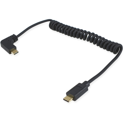 Equip Kabel USB-C 2.0 -> C wink. St/St 1.00m 3A 480Mbps sw