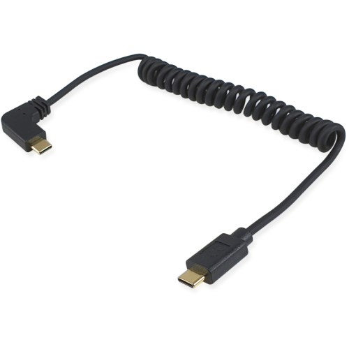 Equip Kabel USB-C 2.0 -> C wink. St/St 1.00m 3A 480Mbps sw
