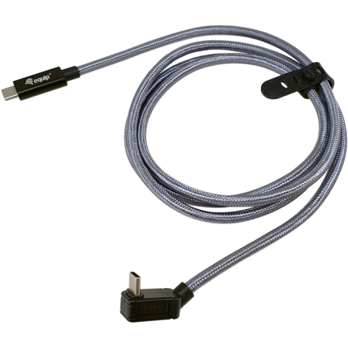 Equip Kabel USB-C 3.0 -> C wink. St/St 2.00m 5A 4K/60Hz sw