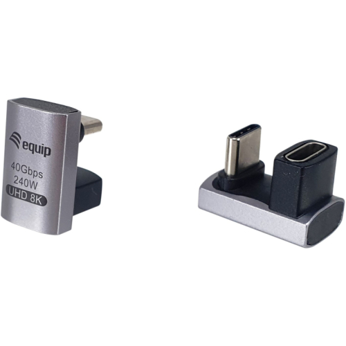 Equip Adapter USB 4.0 -> USB-C 40Gbps. 240W PD. 2er-Pack gr