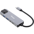 Equip Adapter USB-C -> RJ45 10/100/1000/2500 Mbps + USB 3.2