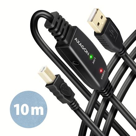 AXAGON USB repeater cable, 10 m | ADR-210B | USB Type A - USB Type B