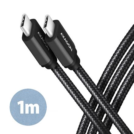 AXAGON Data and charging USB 3.2 Gen 1 cable, 1 m | BUCM3-CM10AB | USB Type C - USB Type C
