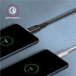 AXAGON Data and charging cable, 2 m | BUCM-AM20AB | USB Type-C to USB Type-A