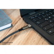 GoodConnections USB-A 2.0 > USB-C (ST-BU) Adapter Grau