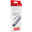Equip Adapter USB-C -> HDMI.GbE.3xUSB3.2 Gen1.SD/TF.PD 100W