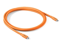 CLUB 3D USB4 Type-C cable 20 Gbps/4K60Hz/PD 240W 48V/5A orange 2m