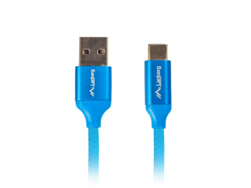 Lanberg USB Cable CM - AM 2.0; 1,8m Blue Premium