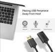 Unitek Y-C456GBK - USB extension cable - USB Type A (M) to USB Type A (F) - USB 3.0 - 0.5 m - black 
