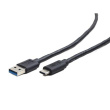Cablexpert | USB 3.0 AM to Type-C cable (AM/CM), 0.1 m | CCP-USB3-AMCM-0.1M | USB 3.0 to Type-C