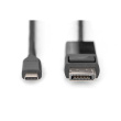 Digitus | Bi-Directional Adapter Cable 2 m | AK-300334-020-S | USB Type C to DisplayPort