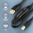 AXAGON AXAGON ADR-210B USB 2.0 A-M -> B-M act 10m cabl