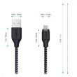 AUKEY AUKEY CB-AM2 Nylon Quic k Charge micro USB-USB