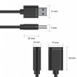 Unitek Extension cable USB 2.0 AM-AF, 0.5M; Y-C447GBK