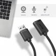 Unitek Extension cable USB 2.0 AM-AF, 0.5M; Y-C447GBK