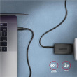 AXAGON Data and charging cable, 2 m | BUCM-CM20AB | USB Type C to USB Type C