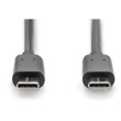 DIGITUS USB 2.0 Anschlusskabel Typ C -C M/M 3.0m, sw