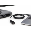 DIGITUS USB C Adapterkabel Typ C -HDMI A 4K St/St 2.0m, sw