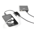 DIGITUS USB 3.1 Verteilerkabel Typ C-Klinke St/Bu/Bu 0.2m sw